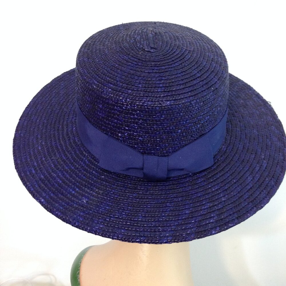 Woman's Vintage Summer Straw Hat by IMPORTINA
